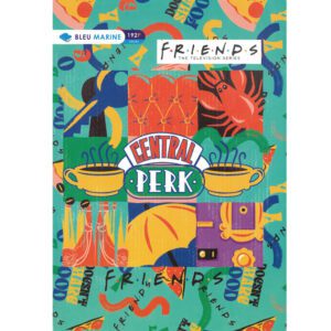 CAHIER PIQUE 21*29.7 192P SEYES BLEU MARINE