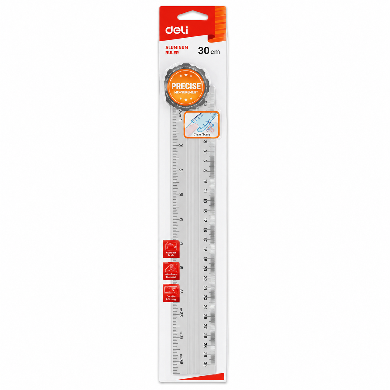REGLE 30 CM DELI G00312