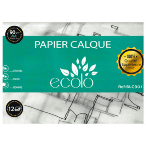 POCHETTE DE PAPIER CALQUE 12F ECOLO