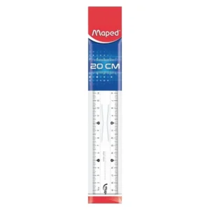 Règle 20cm Cristal MAPED