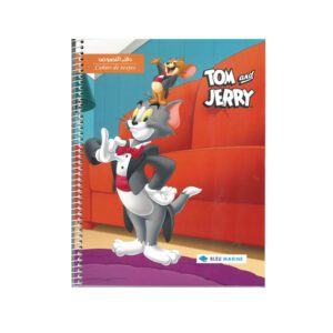 CAHIER DE TEXTE SPIRALE 17*22 BLEU MARINE