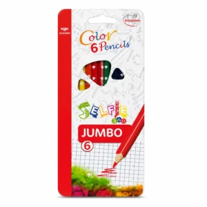 Crayons de couleur JUMBO 6 couleurs – ACCORD